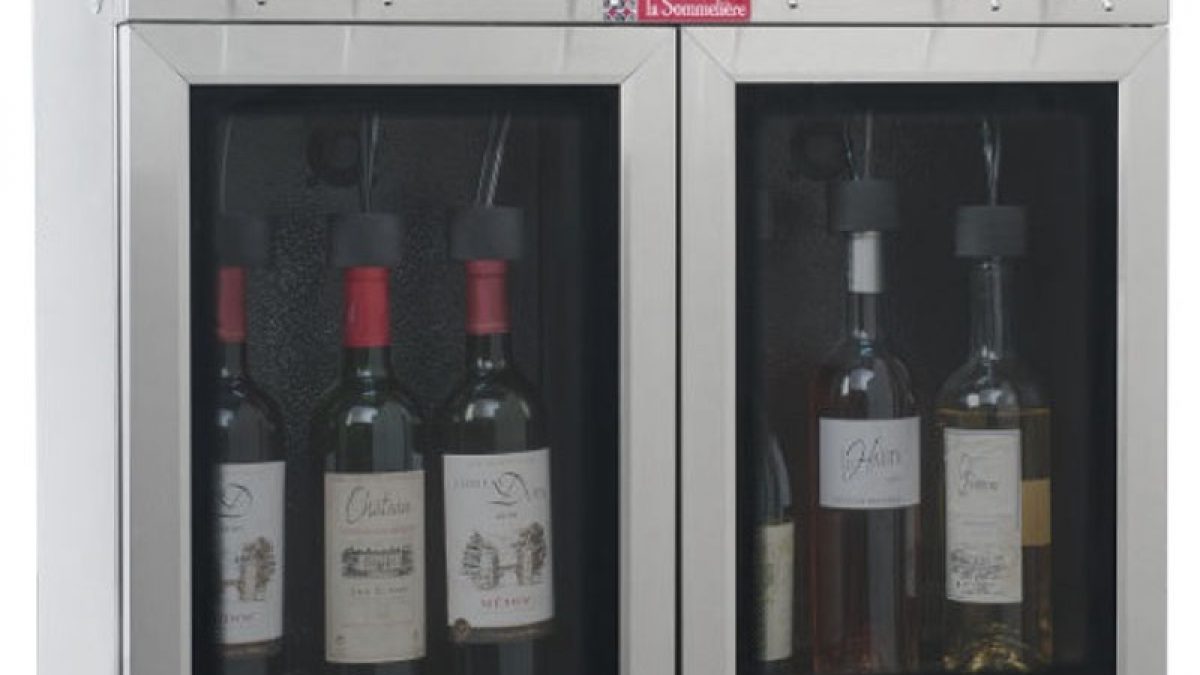 Vitempus dispensador y conservador 4 botellas - DVV4 » Curso cata de vino,  enoturismo y elaboración de vino