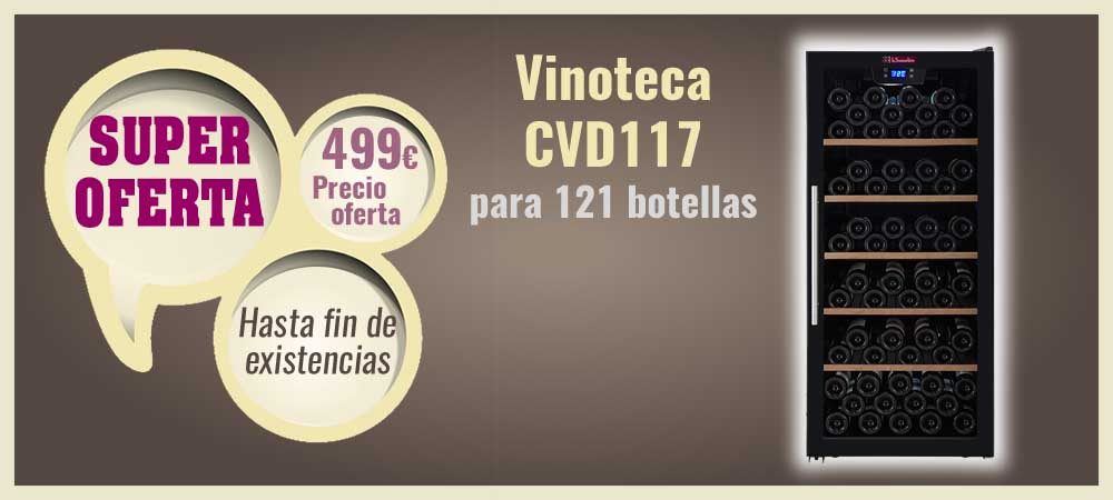 Super oferta vinoteca CVD117 barata